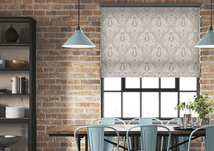 Tegola, Duck Egg - Roman Blind - Image 3